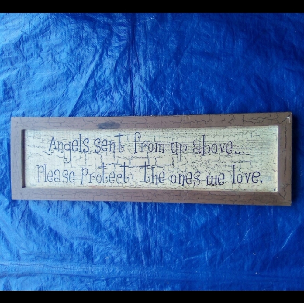 Wooden Wall Sign